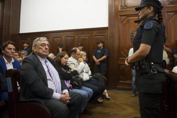 Lebbos escucha la sentencia. Foto: La Gaceta de Tucumán