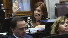 Cristina Kirchner en el Senado Cristina Kirchner en el Senado