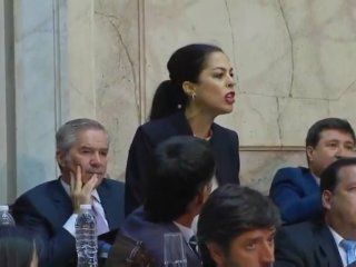 laura alonso acuso a la campora de llevar al recinto a la diputada que interrumpio la sesion laura alonso acuso a la campora de llevar al recinto a la diputada que interrumpio la sesion