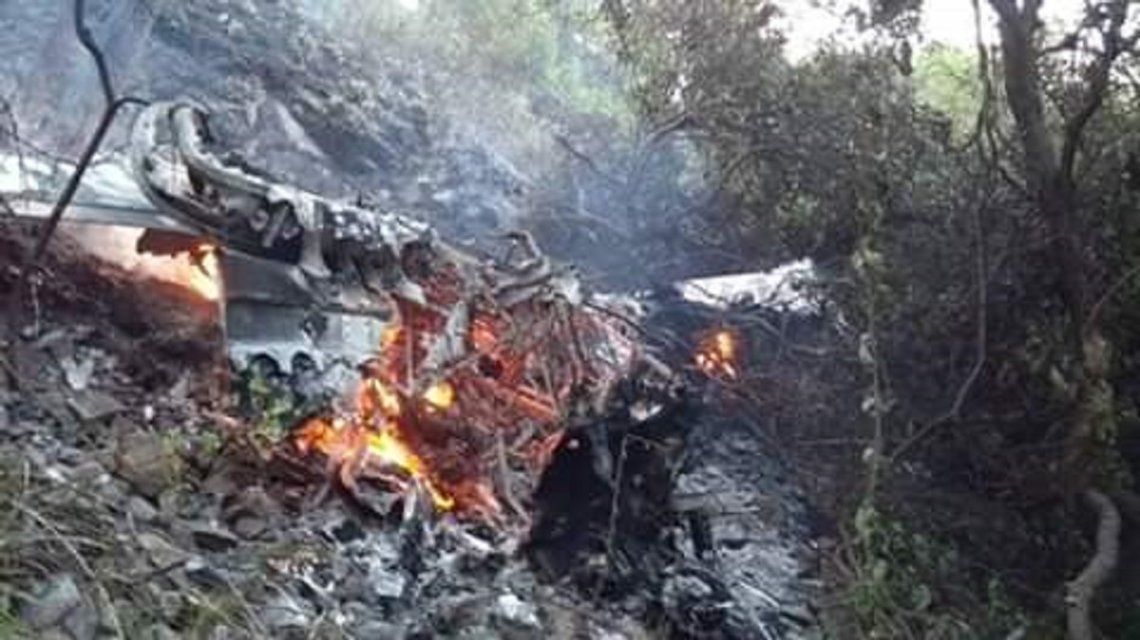 Una avioneta con dos ocupantes se estrelló en Córdoba