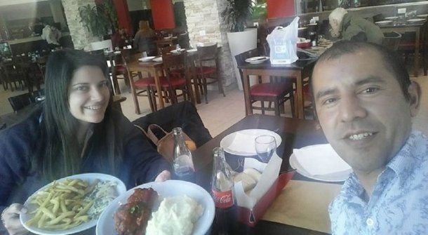 Carmen Luján y Sergio Fernández