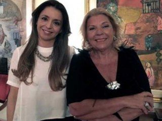 Mariana Zuvic y Elisa Carrió Mariana Zuvic y Elisa Carrió