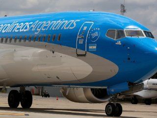 Uno de los 5 Boeing 737-8 MAX que integran la flota de Aerolíneas Argentinas Uno de los 5 Boeing 737-8 MAX que integran la flota de Aerolíneas Argentinas