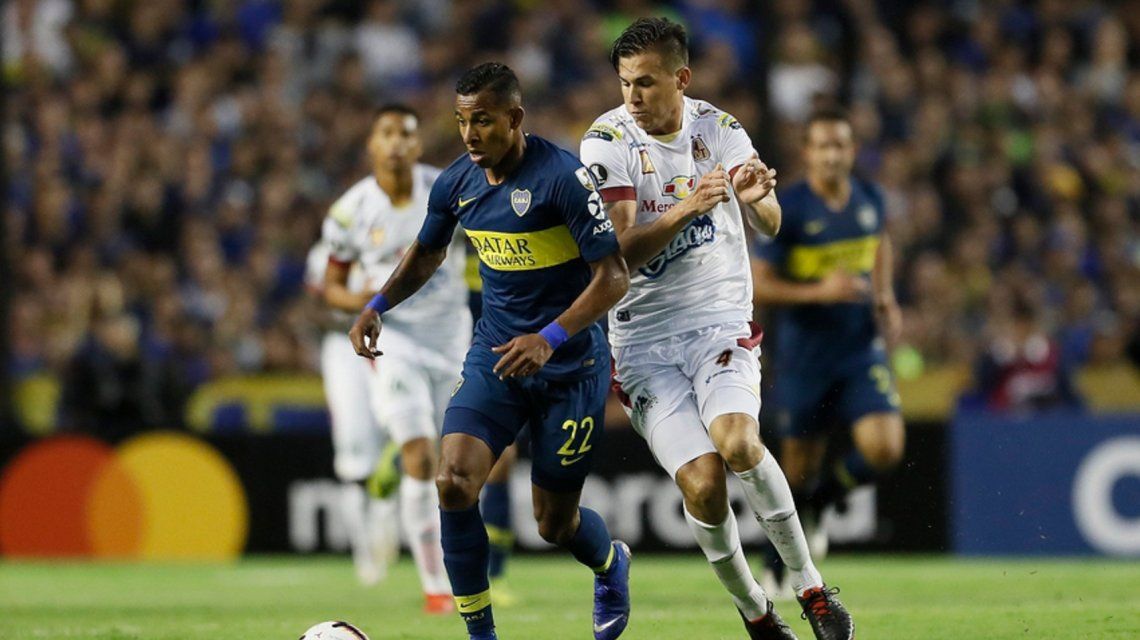 Boca goleó a Deportes Tolima y sumó su primer triunfo en la Copa Libertadores