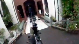 Masacre en Nueva Zelanda: así entró uno de los terroristas a una de las mezquitas Masacre en Nueva Zelanda: así entró uno de los terroristas a una de las mezquitas