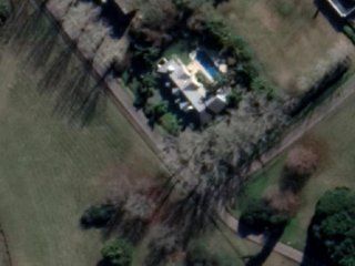 Foto aérea del casa quinta que se habría apropiado la abogada con dos cómplices Foto aérea del casa quinta que se habría apropiado la abogada con dos cómplices