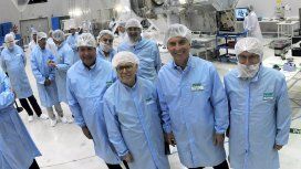 El presidente Mauricio Macri visitó la sede de la empresa de tecnología aplicada INVAP en la ciudad de San Carlos de Bariloche El presidente Mauricio Macri visitó la sede de la empresa de tecnología aplicada INVAP en la ciudad de San Carlos de Bariloche