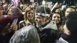 Alfredo Casero en una marcha a favor del macrismo Alfredo Casero en una marcha a favor del macrismo