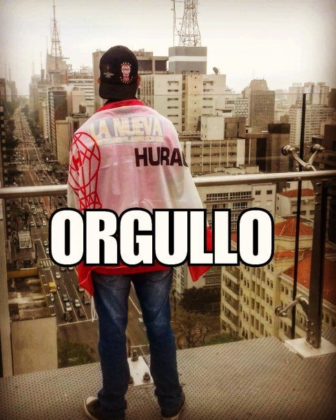 El brasileño viajó más de 2000 mil kilómetros para ver un partido de Huracán