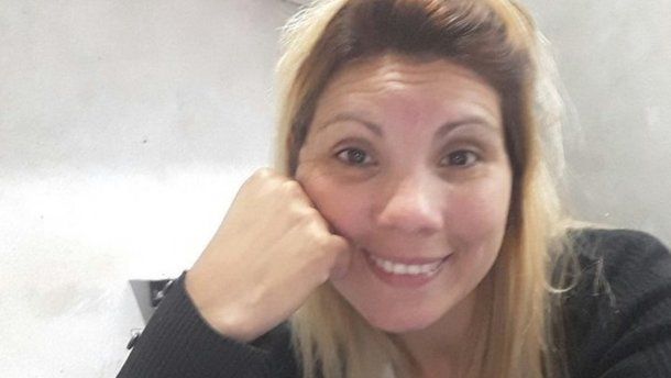 María Caccone murió de un tiro en el cuello