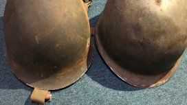 Matías busca al dueño legítimo del casco inspirado por la historia de otro soldado Matías busca al dueño legítimo del casco inspirado por la historia de otro soldado