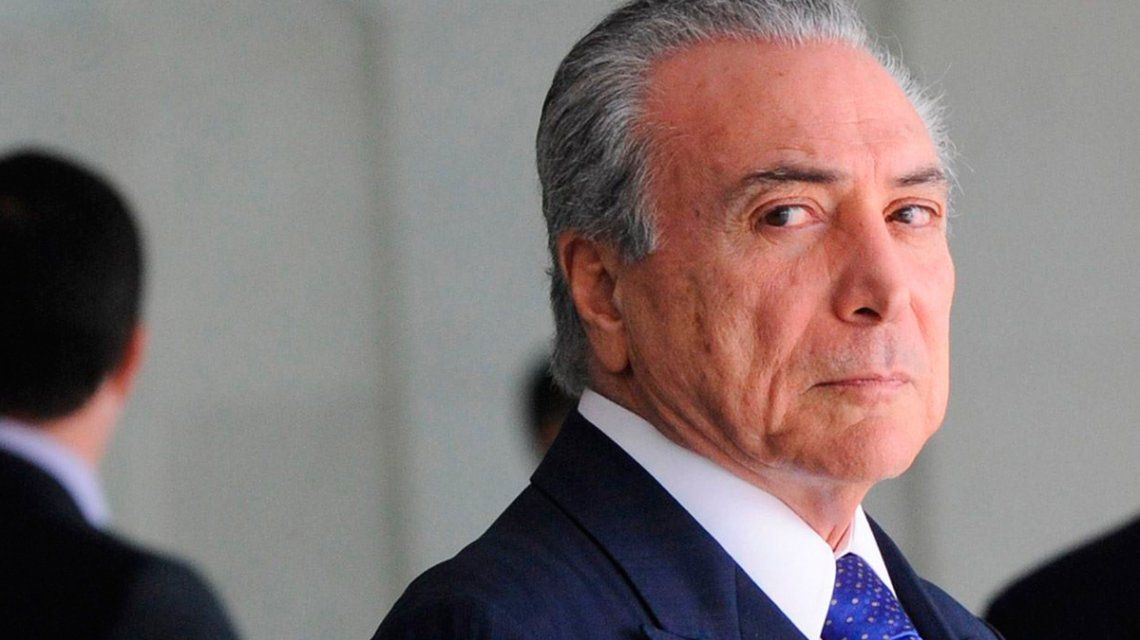 Brasil: detuvieron al ex presidente Michel Temer por el Lava Jato