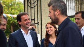Ariel Sujarchuk con Marcelo Tinelli Ariel Sujarchuk con Marcelo Tinelli