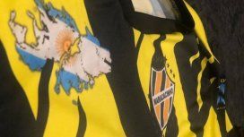 La camiseta de Maracacinho y el homenaje a Malvinas La camiseta de Maracacinho y el homenaje a Malvinas