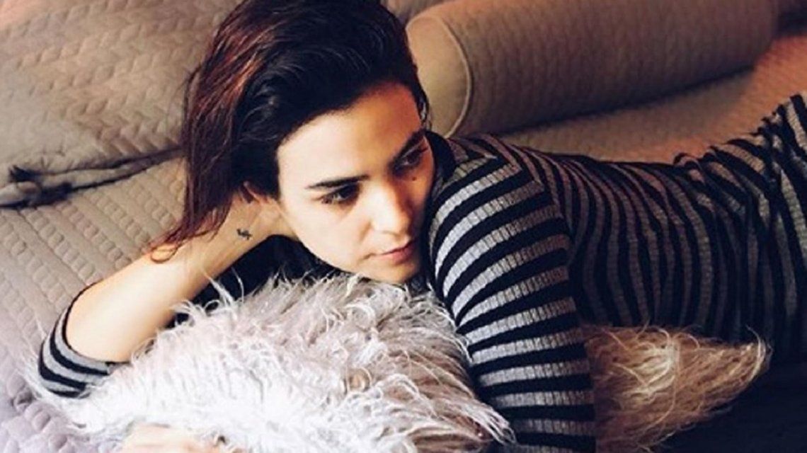 Agustina Cherri mostró la primera foto de su pancita de embarazada