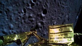 Una sonda israelí se estrelló antes de llegar a la Luna: las únicas imágenes que pudo sacar Una sonda israelí se estrelló antes de llegar a la Luna: las únicas imágenes que pudo sacar
