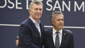 Mauricio Macri y Alfredo Cornejo Mauricio Macri y Alfredo Cornejo