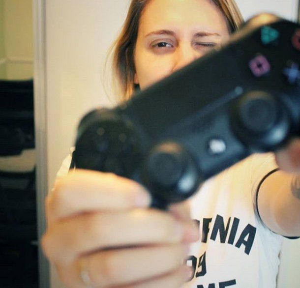 Carolina VÃ¡zquez, gamer y youtuber. Foto: Instagram.