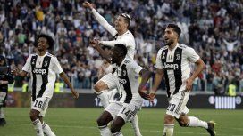 Juventus ganó su primer Scudetto con Cristiano Ronaldo Juventus ganó su primer Scudetto con Cristiano Ronaldo