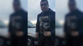 Furia y temor en la autopista: la chocó Furia y temor en la autopista: la chocó