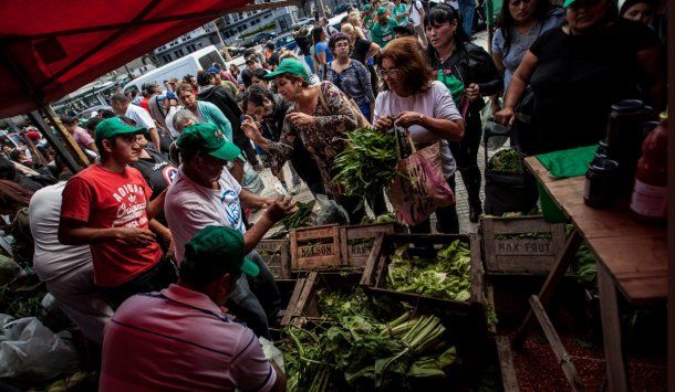 Nuevo verdurazo, esta vez contra el lockout de la Mesa de Enlace