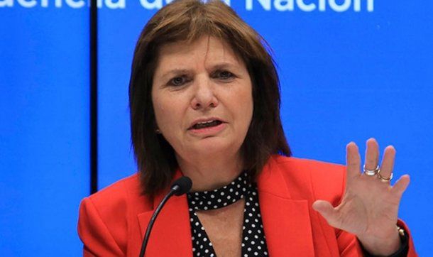 Patricia Bullrich, ministra de Seguridad de la Nación.