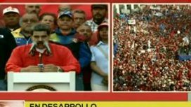 Maduro llamó a defender la Patria y avisó que irán presos los golpistas y criminales Maduro llamó a defender la Patria y avisó que irán presos los golpistas y criminales