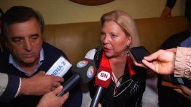 Mario Negri y Elisa Carrió Mario Negri y Elisa Carrió