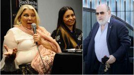 Elisa Carrió, Mariana Zuvic y Claudio Bonadio Elisa Carrió, Mariana Zuvic y Claudio Bonadio