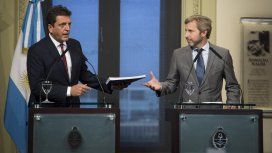 Sergio Massa y Rogelio Frigerio Sergio Massa y Rogelio Frigerio