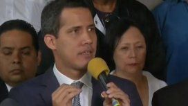 Guaidó habló tras los enfrentamientos en Venezuela: La Operación Libertad es un éxito Guaidó habló tras los enfrentamientos en Venezuela: La Operación Libertad es un éxito