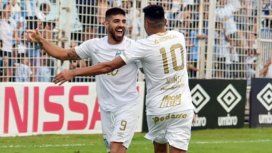 El festejo de Atlético Tucumán que avanza a cuartos de final El festejo de Atlético Tucumán que avanza a cuartos de final