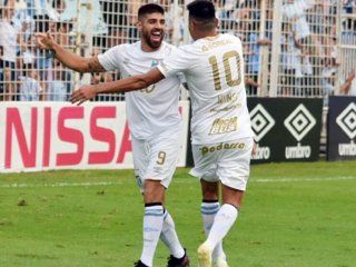 El festejo de Atlético Tucumán que avanza a cuartos de final El festejo de Atlético Tucumán que avanza a cuartos de final