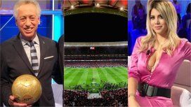 Quique Wolff confundió al estadio de Atlético Madrid con ¡Wanda Nara! Quique Wolff confundió al estadio de Atlético Madrid con ¡Wanda Nara!