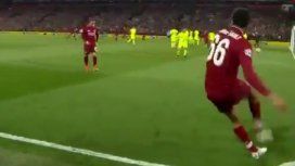 Con una de potrero: el inolvidable gol que le dio el pase a la final a Liverpool Con una de potrero: el inolvidable gol que le dio el pase a la final a Liverpool