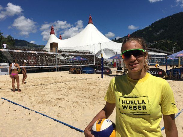 Ahora hace dupla con Fernanda Pereyra. En mayo tiene etapa del circuito mundial y luego se va de gira a Europa antes del Mundial