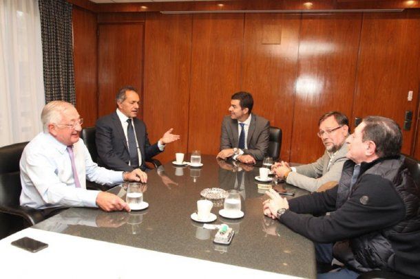 Daniel Scioli con Juan Manuel Urtubey