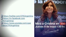 Cómo seguir en vivo y por internet la presentación de Sinceramente Cómo seguir en vivo y por internet la presentación de Sinceramente