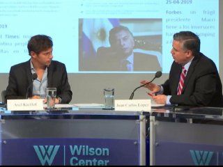 Axel Kicillof estuvo en el Wilson Center de Washington Axel Kicillof estuvo en el Wilson Center de Washington