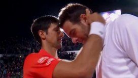 No pudo ser: Del Potro cayó ante Djokovic y quedó eliminado del Masters 1000 de Roma No pudo ser: Del Potro cayó ante Djokovic y quedó eliminado del Masters 1000 de Roma