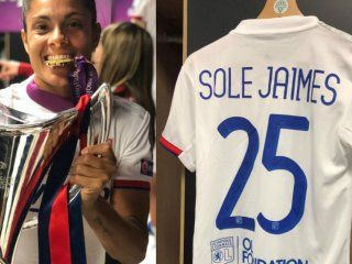 el alocado festejo de sole jaimes, la argentina campeona de la champions league el alocado festejo de sole jaimes, la argentina campeona de la champions league