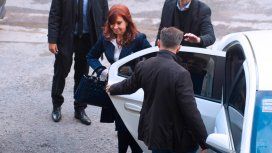 Asi llegó Cristina Kirchner a Comodoro Py Asi llegó Cristina Kirchner a Comodoro Py