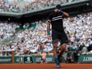 Juan Manuel del Potro en Roland Garros 2018 Juan Manuel del Potro en Roland Garros 2018