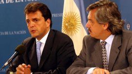 Sergio Massa y Alberto Fernández Sergio Massa y Alberto Fernández