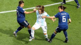 Banini fue elegida como la figura del partido (Foto: @Argentina) Banini fue elegida como la figura del partido (Foto: @Argentina)