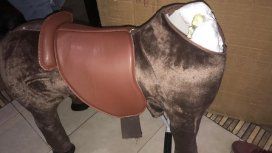 Quisieron ingresar al país drogas sintéticas ocultas en un caballito de juguete Quisieron ingresar al país drogas sintéticas ocultas en un caballito de juguete