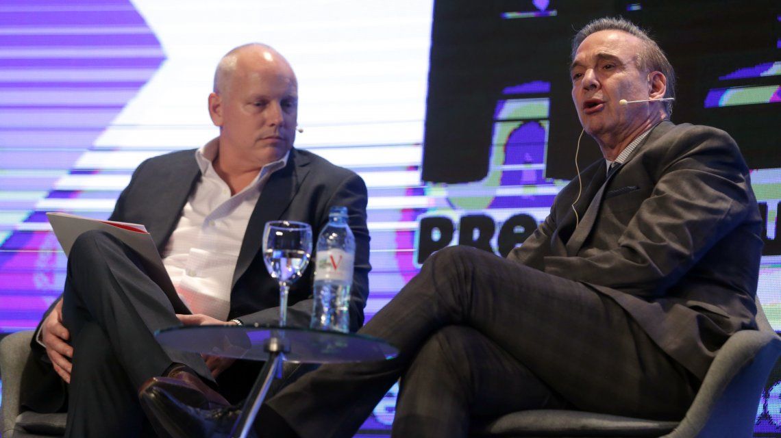 Pichetto debutó como vice de Macri: Argentina necesita más emprendedores y menos cartoneros