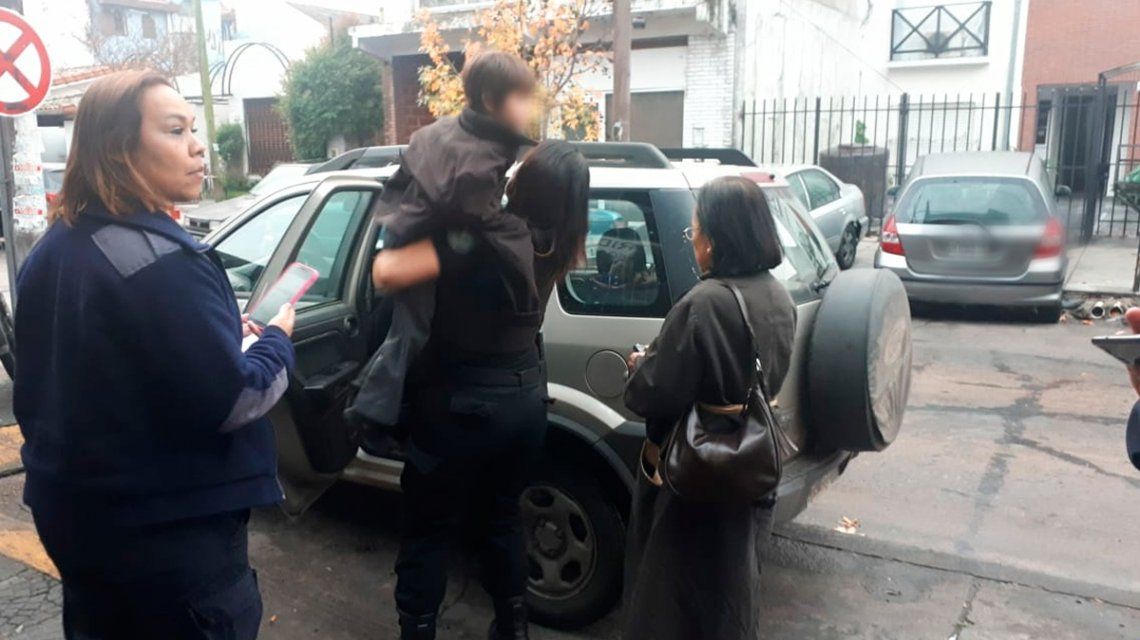 Santiago se reencontró con su mamá luego de 12 horas
