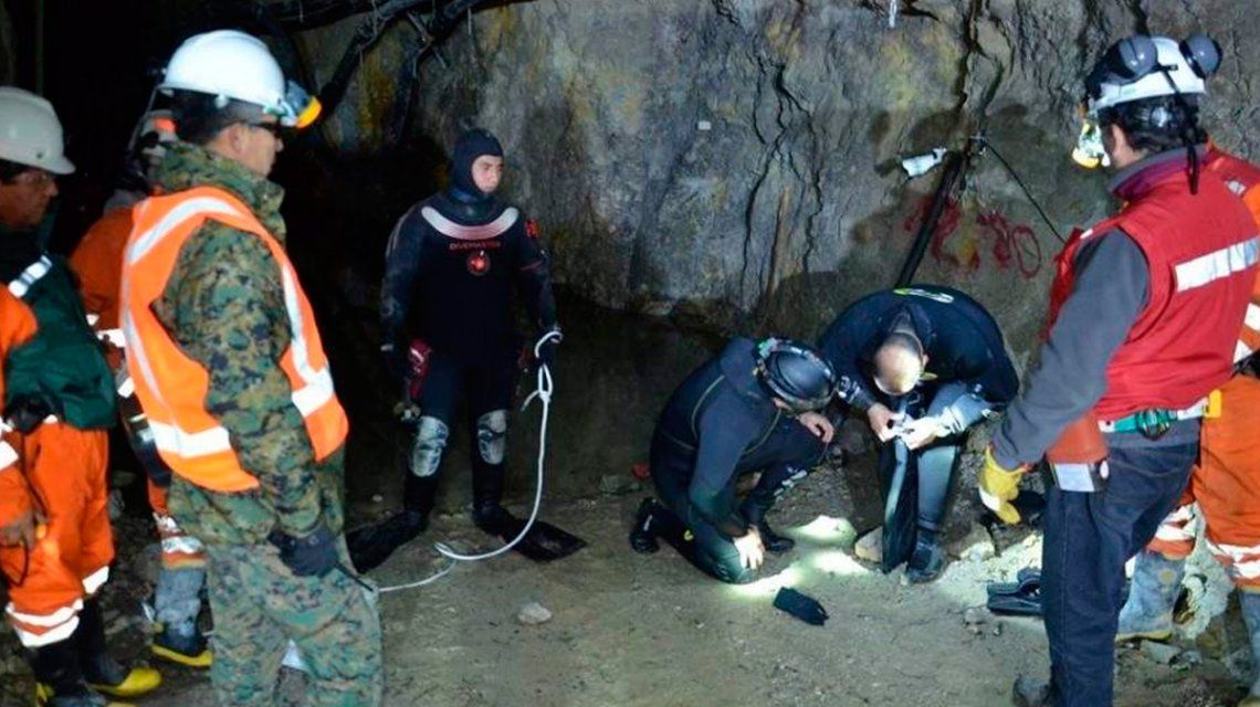 Chile, otra vez en vilo por mineros: tres hombres están atrapados a 70 metros de profundidad