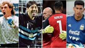 Pumpido, Roa, Romero y Andrada, cuatro de los que se quedaron afuera Pumpido, Roa, Romero y Andrada, cuatro de los que se quedaron afuera